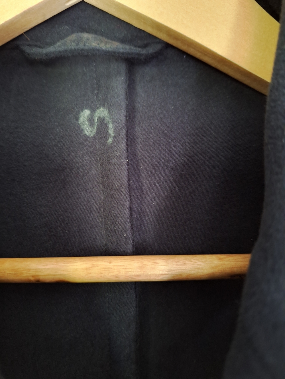 Men's Navy Holland & Sherry Moleskin Field Jacket - Picture 5 of 7